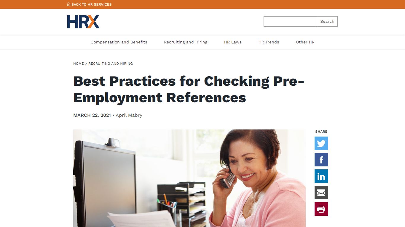 Best Practices for Checking Pre-Employment References
